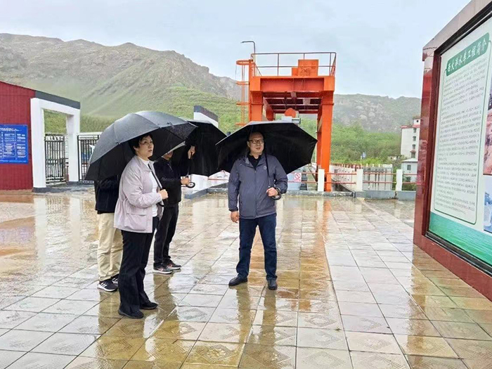 省水利厅党组成员、副厅长李娜调研指导西大洋水库防汛...