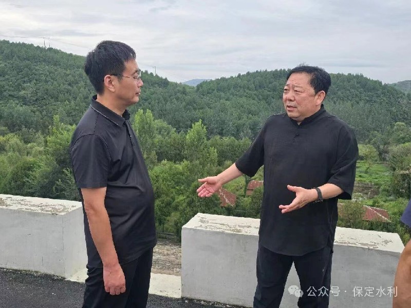 李跃华到涞源县、易县调研防汛和水库综合利用工作